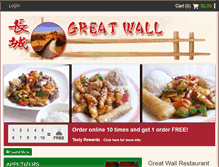 Tablet Screenshot of greatwallleander.com